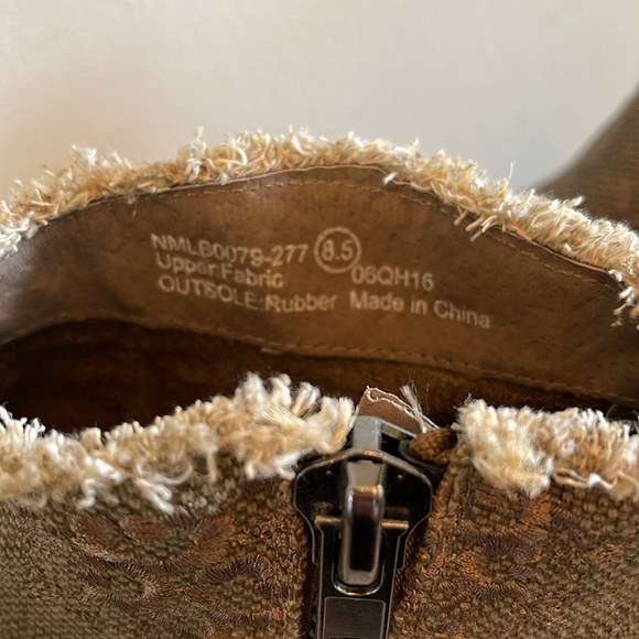 Naughty Monkey Sewn up Booties SZ 8.5 - Picture 5 of 8